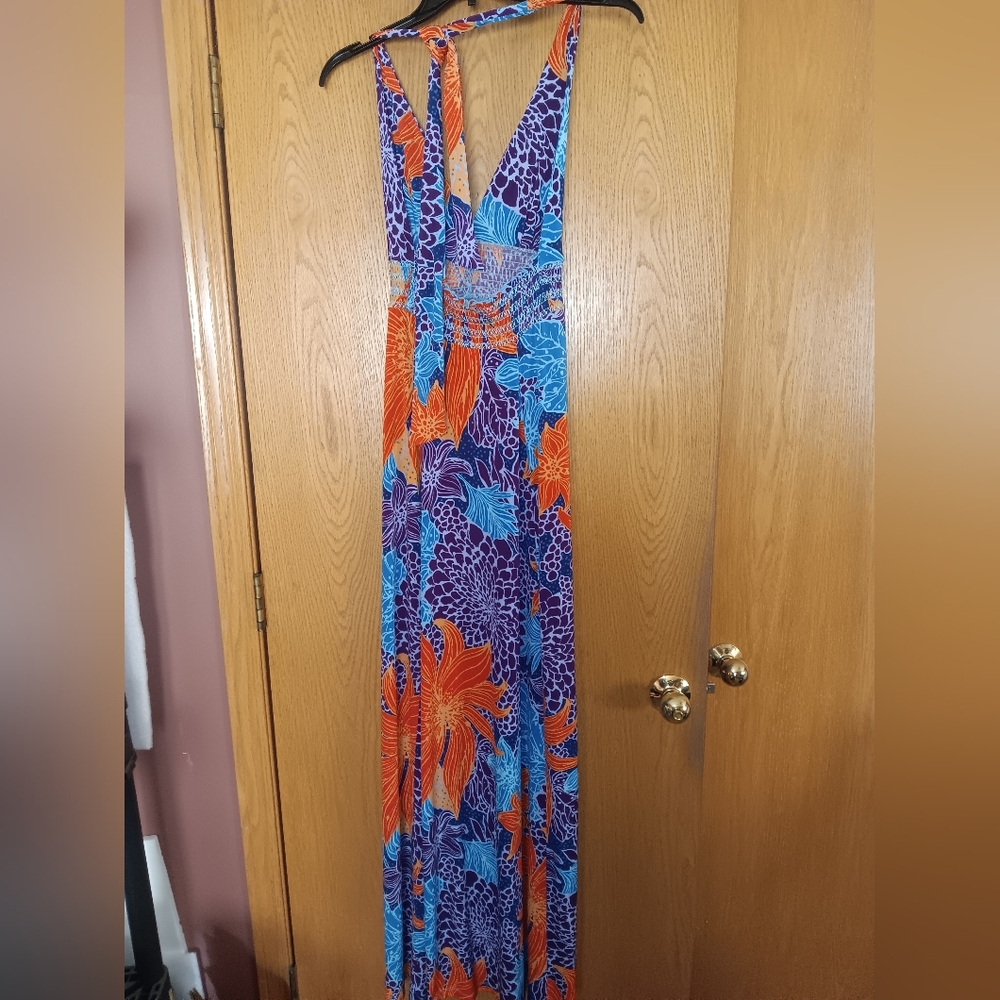 Women's size small,  Moda International multicolor sundress - Picture 2 of 3
